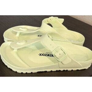 Birkenstock Gizeh EVA Faded Lime - US Women's 6 EU 37